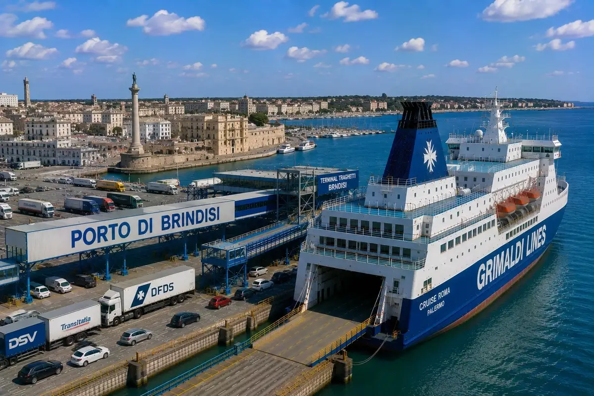 Prom pasażerski i podróż morska: Brindisi – Corfu