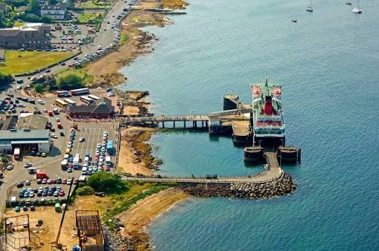 Prom pasażerski i podróż morska: Troon – Brodick