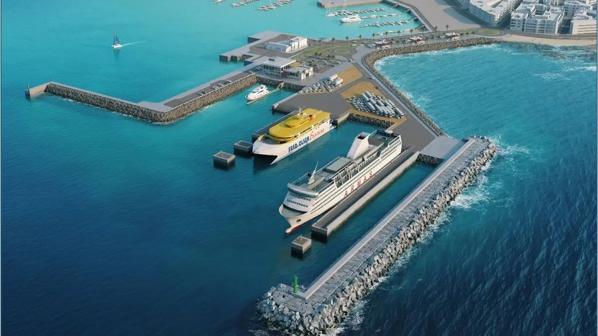 Corralejo – port i kierunek promowy