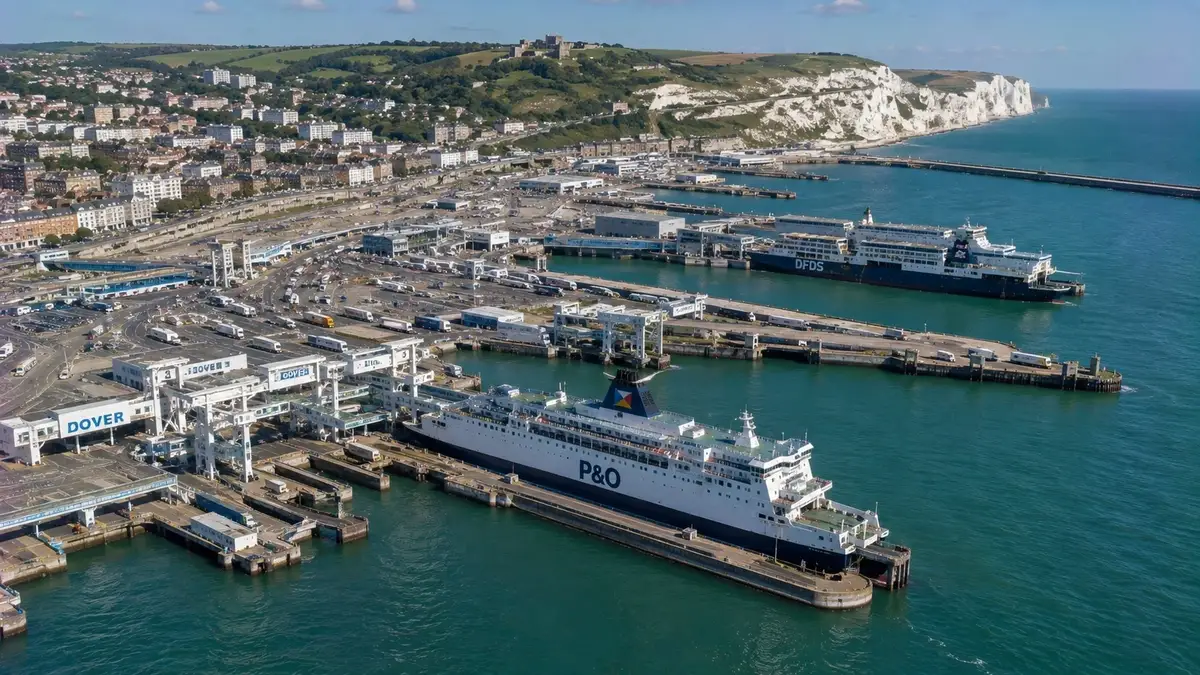Prom pasażerski i podróż morska: Dover – Calais