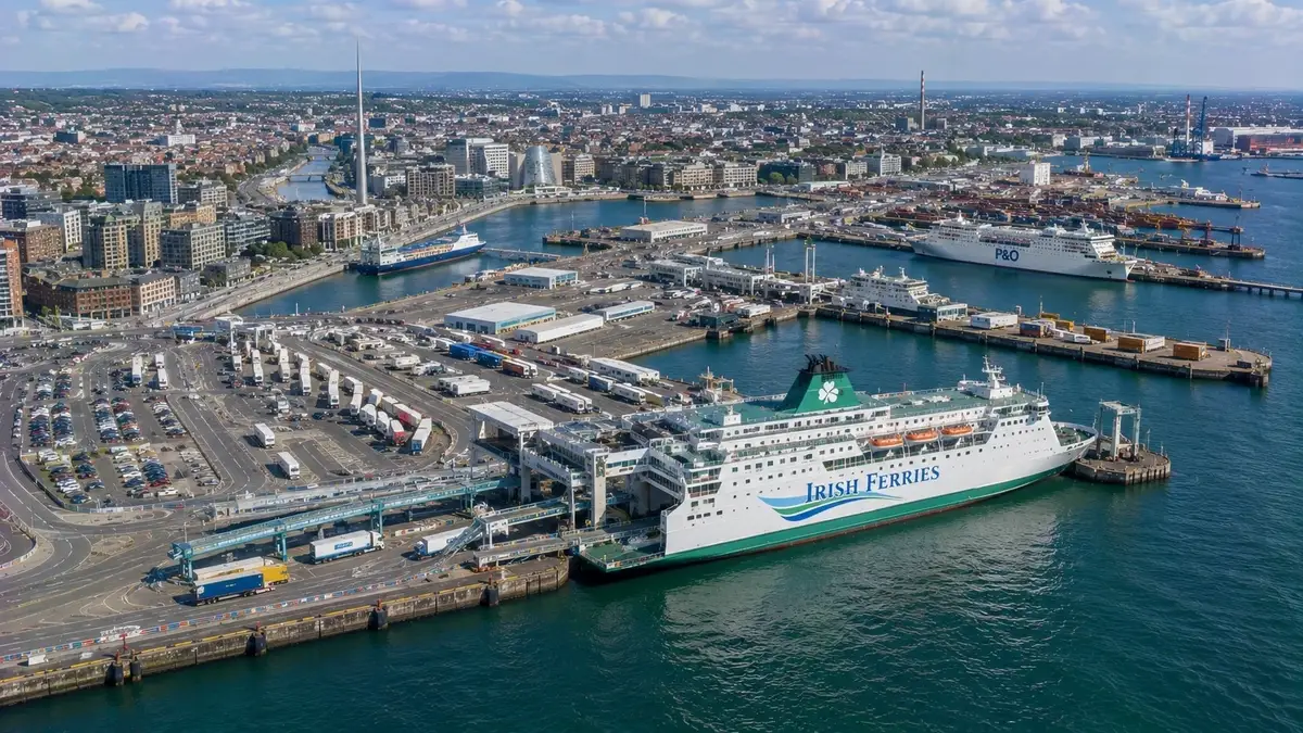 Prom pasażerski i podróż morska: Dublin – Cherbourg