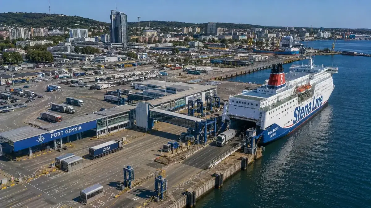 Prom pasażerski i podróż morska: Gdynia – Karlskrona
