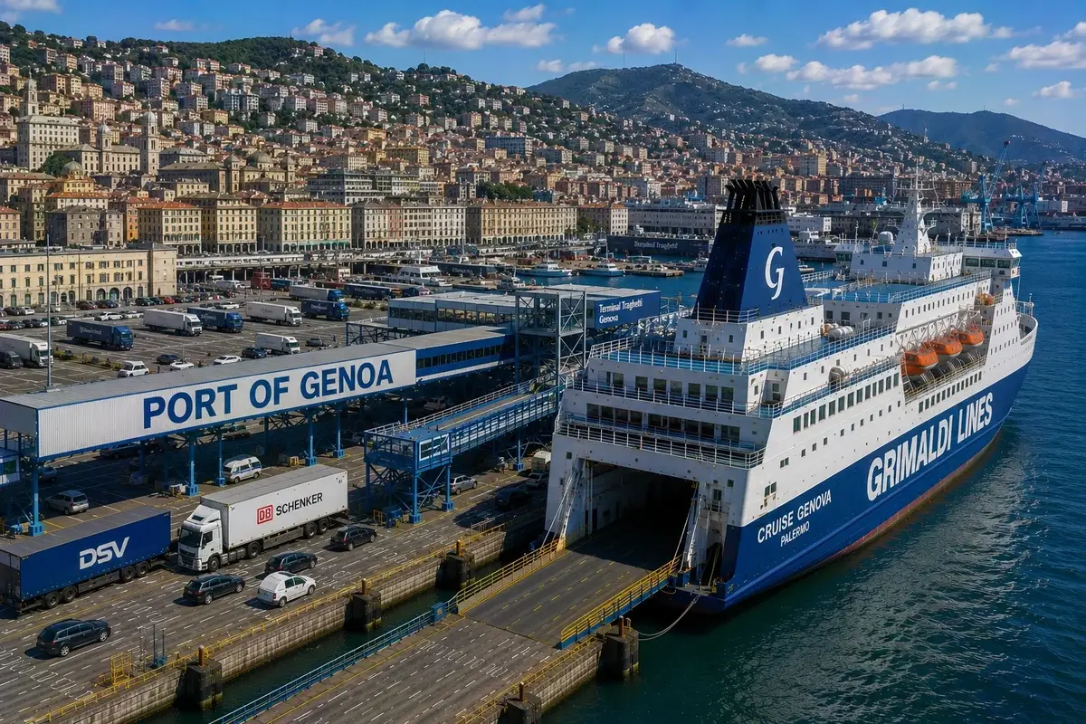 Port promowy Genoa