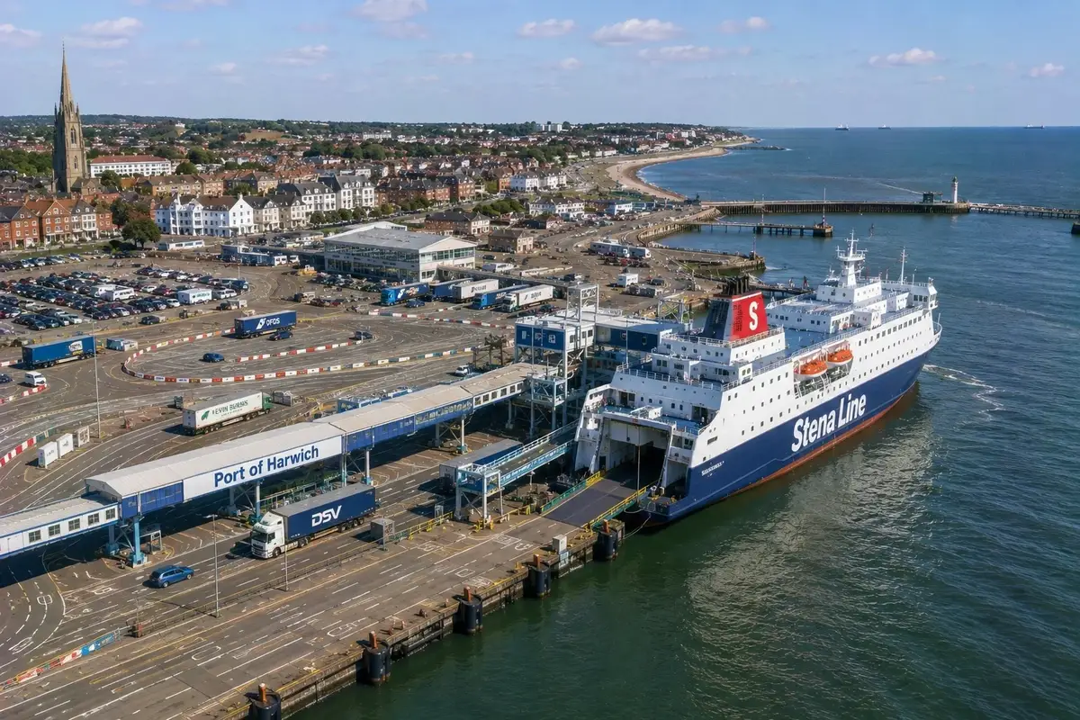 Prom pasażerski i podróż morska: Harwich – Hoek van Holland