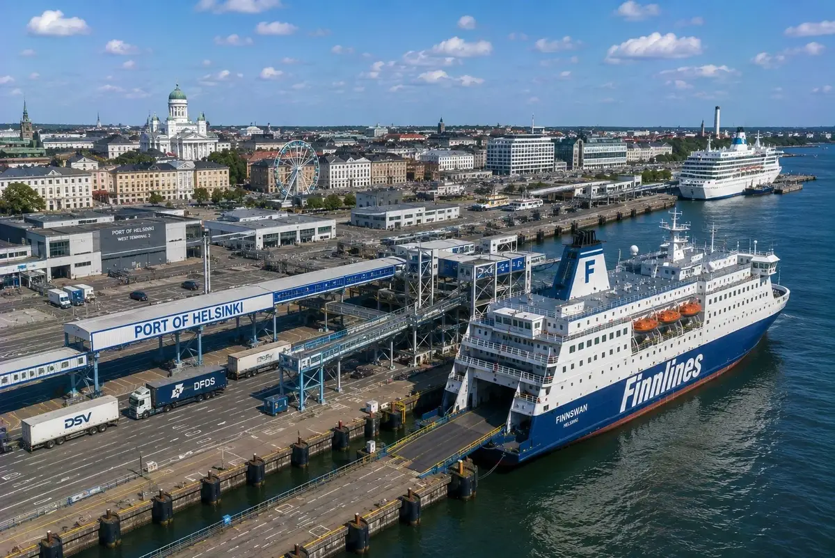 Prom pasażerski i podróż morska: Helsinki – Tallinn