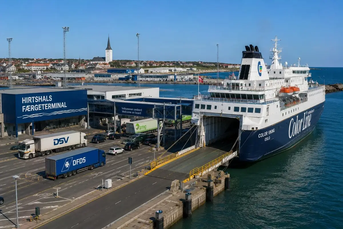 Prom pasażerski i podróż morska: Hirtshals – Larvik
