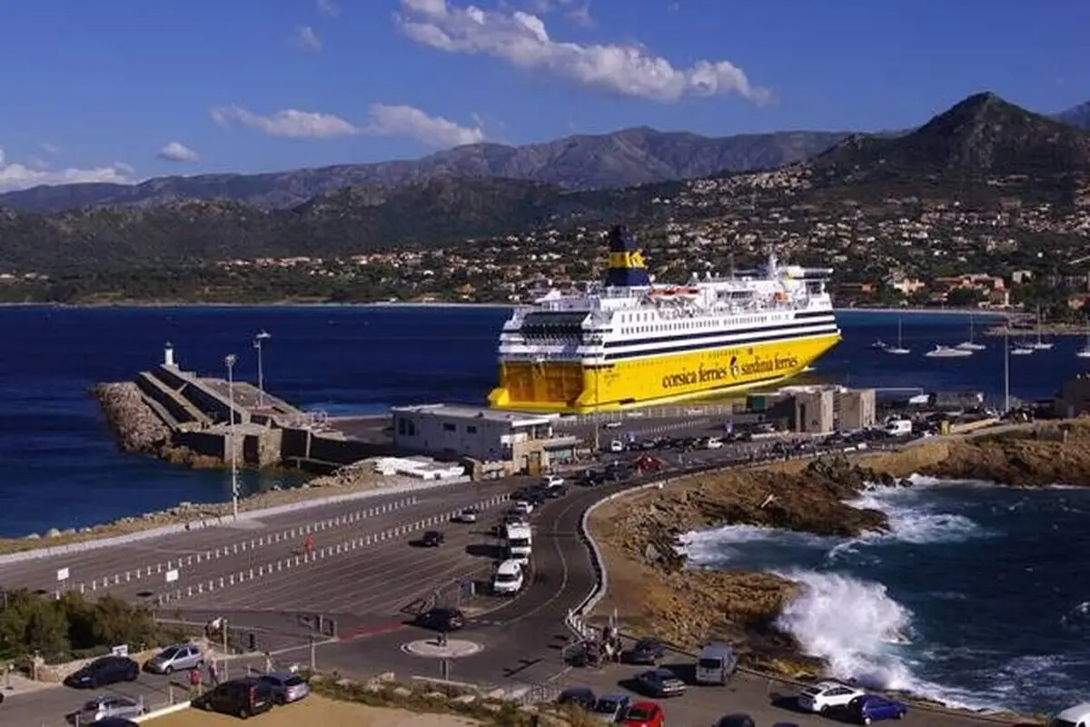 Île-Rousse – port i kierunek promowy