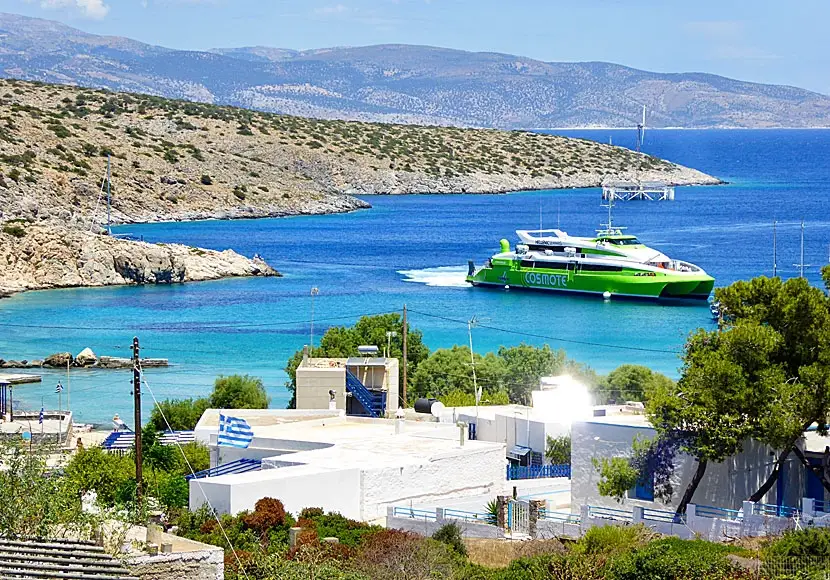 Iraklia – port i kierunek promowy