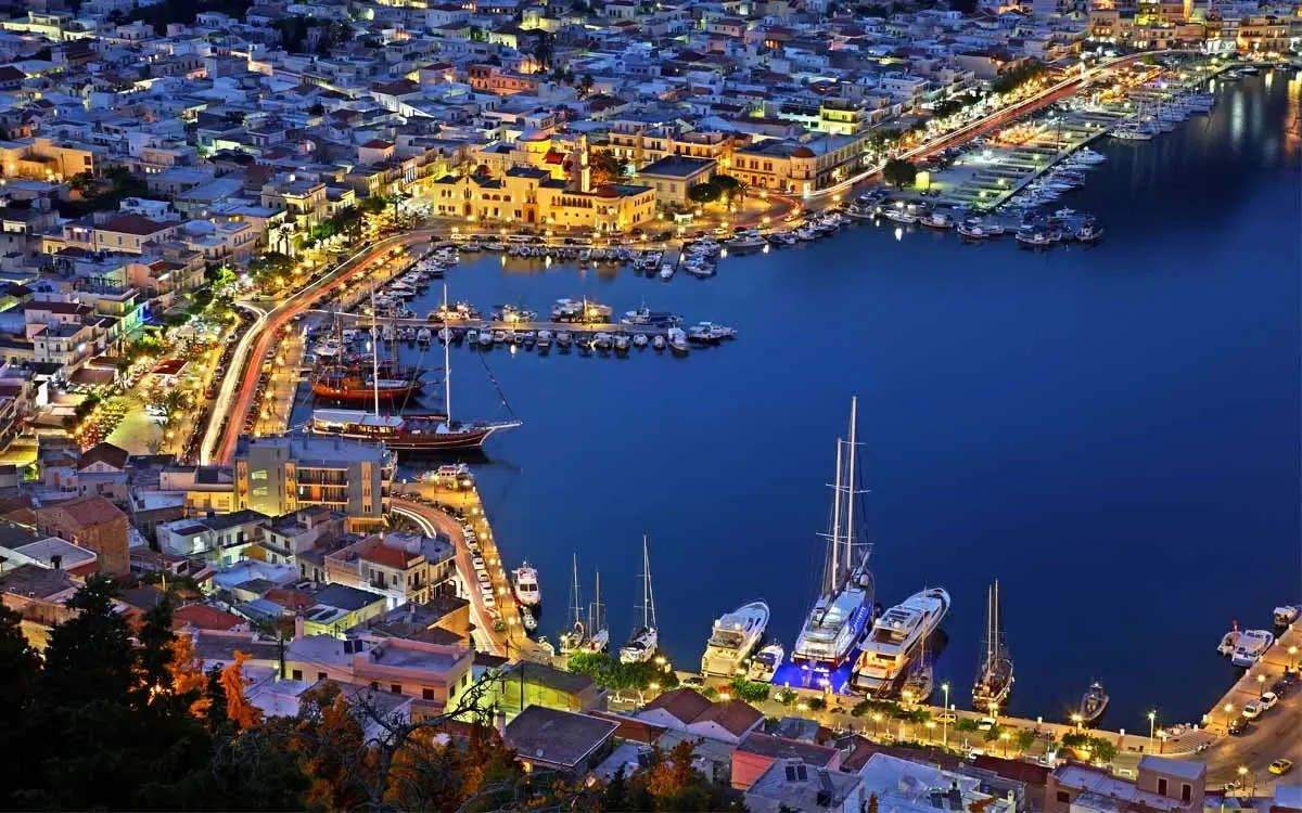 Kalymnos – port i kierunek promowy