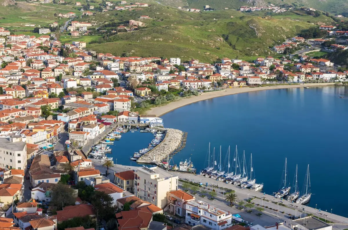 Lemnos – port i kierunek promowy