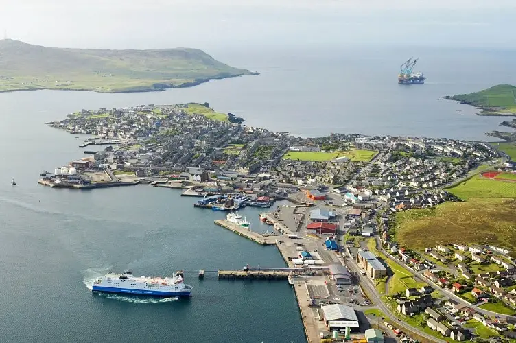 Prom pasażerski i podróż morska: Aberdeen – Lerwick