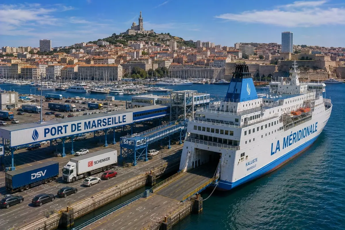 Prom pasażerski i podróż morska: Marseille – Algier
