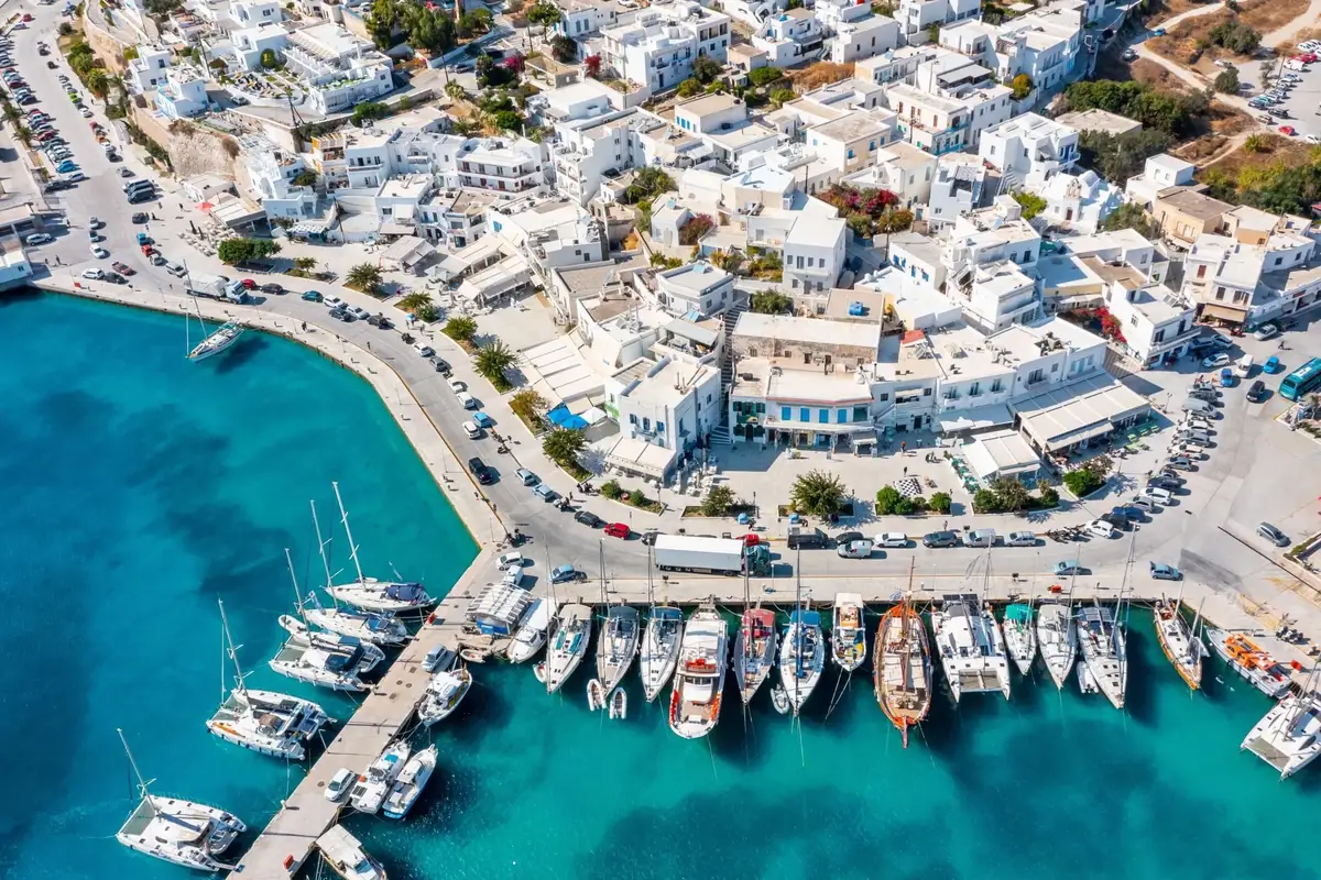 Port promowy Milos