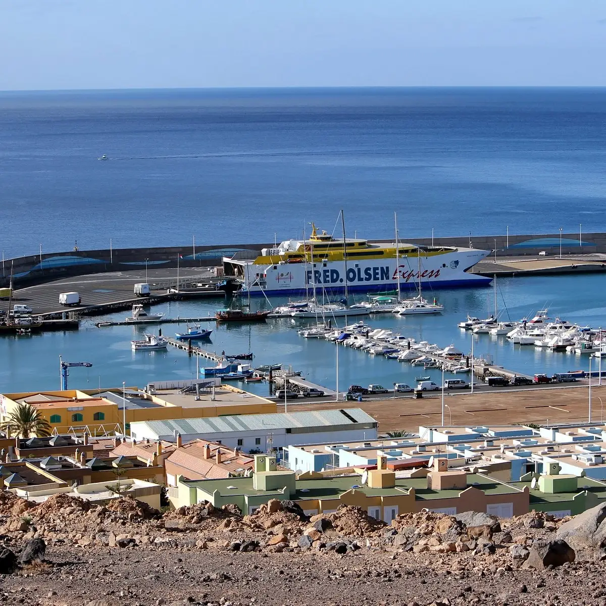 Morro Jable – port i kierunek promowy