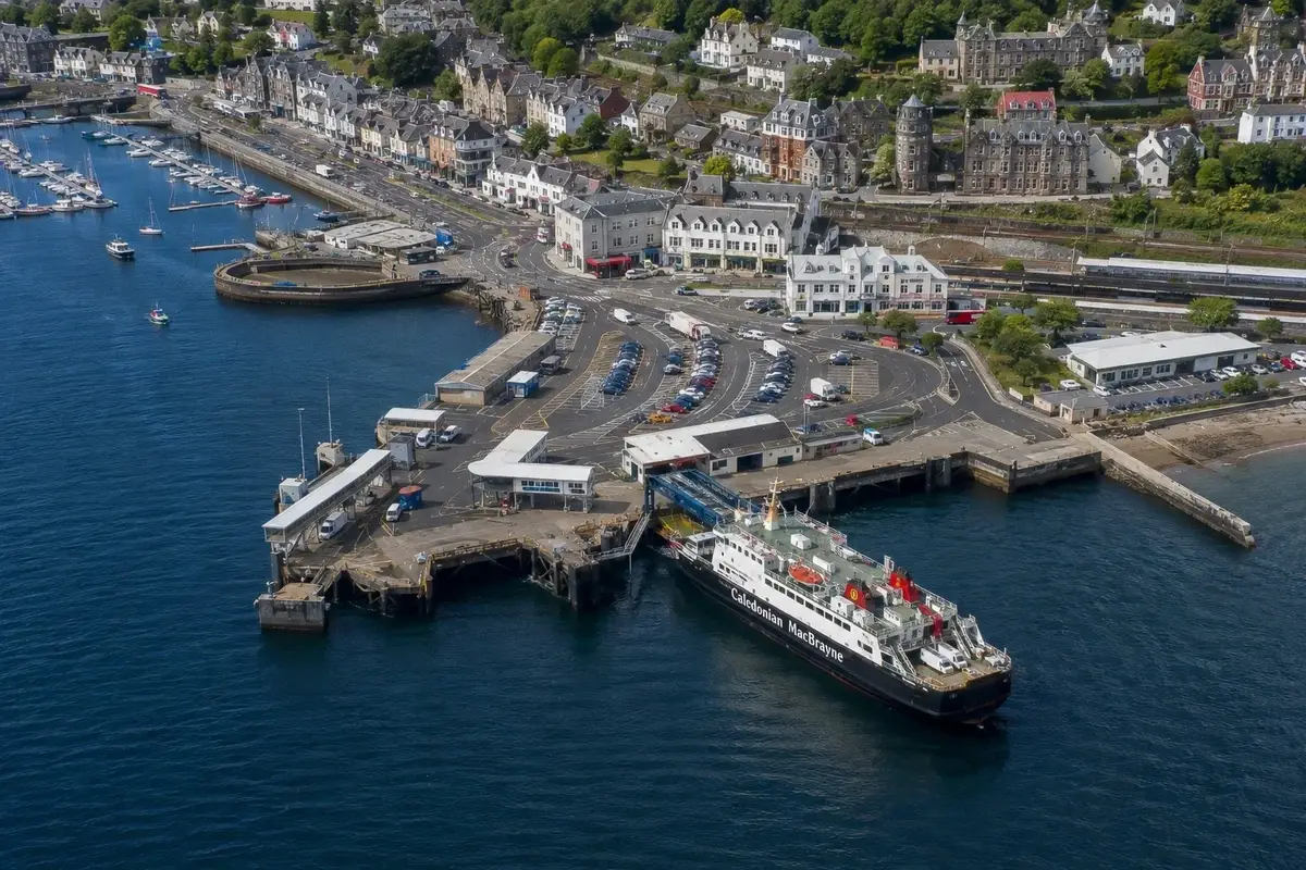 Prom pasażerski i podróż morska: Oban – Lismore