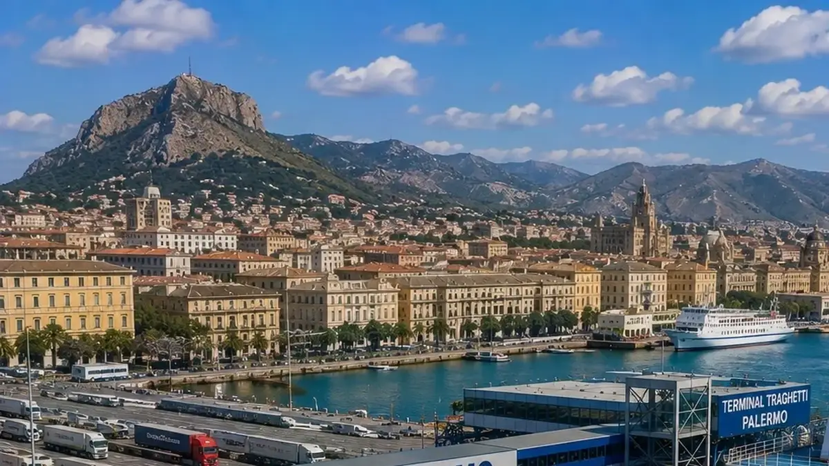 Prom pasażerski i podróż morska: Genoa – Palermo