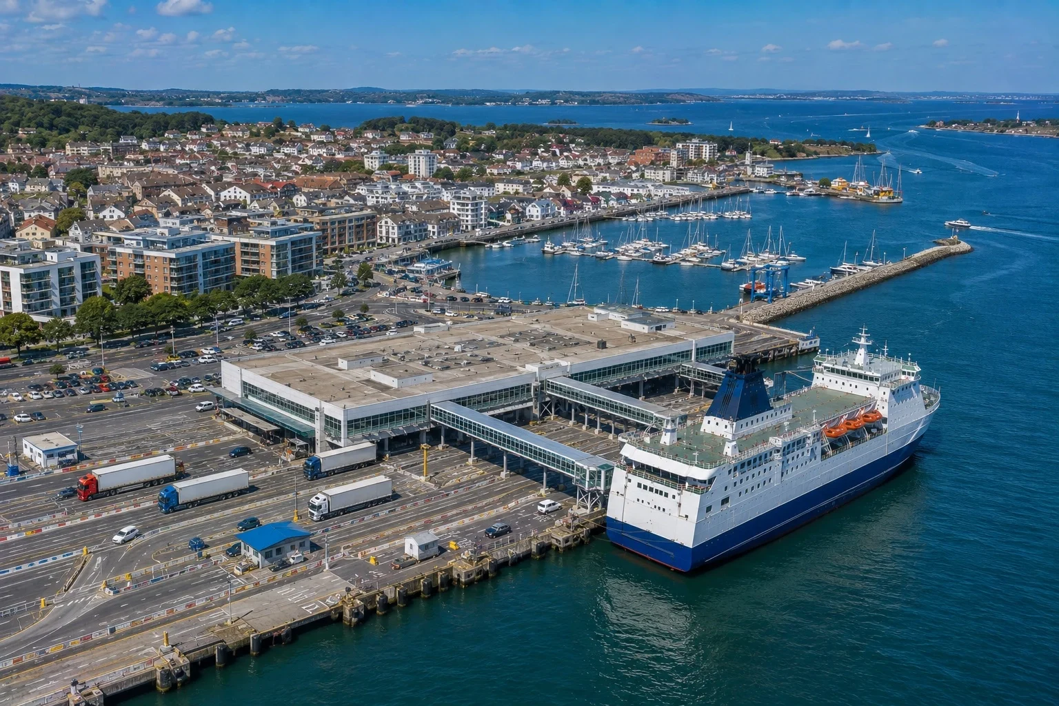 Prom pasażerski i podróż morska: Poole – Guernsey