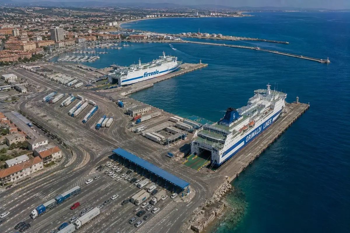 Prom pasażerski i podróż morska: Sète – Porto Torres