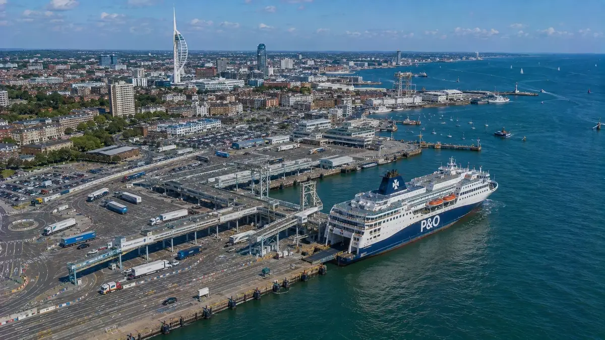 Prom pasażerski i podróż morska: Portsmouth Harbour – Ryde