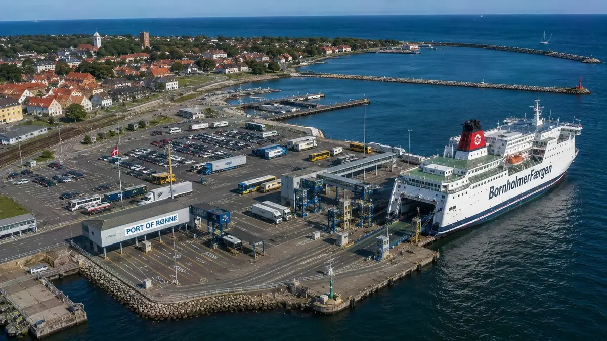 Prom pasażerski i podróż morska: Sassnitz – Rønne