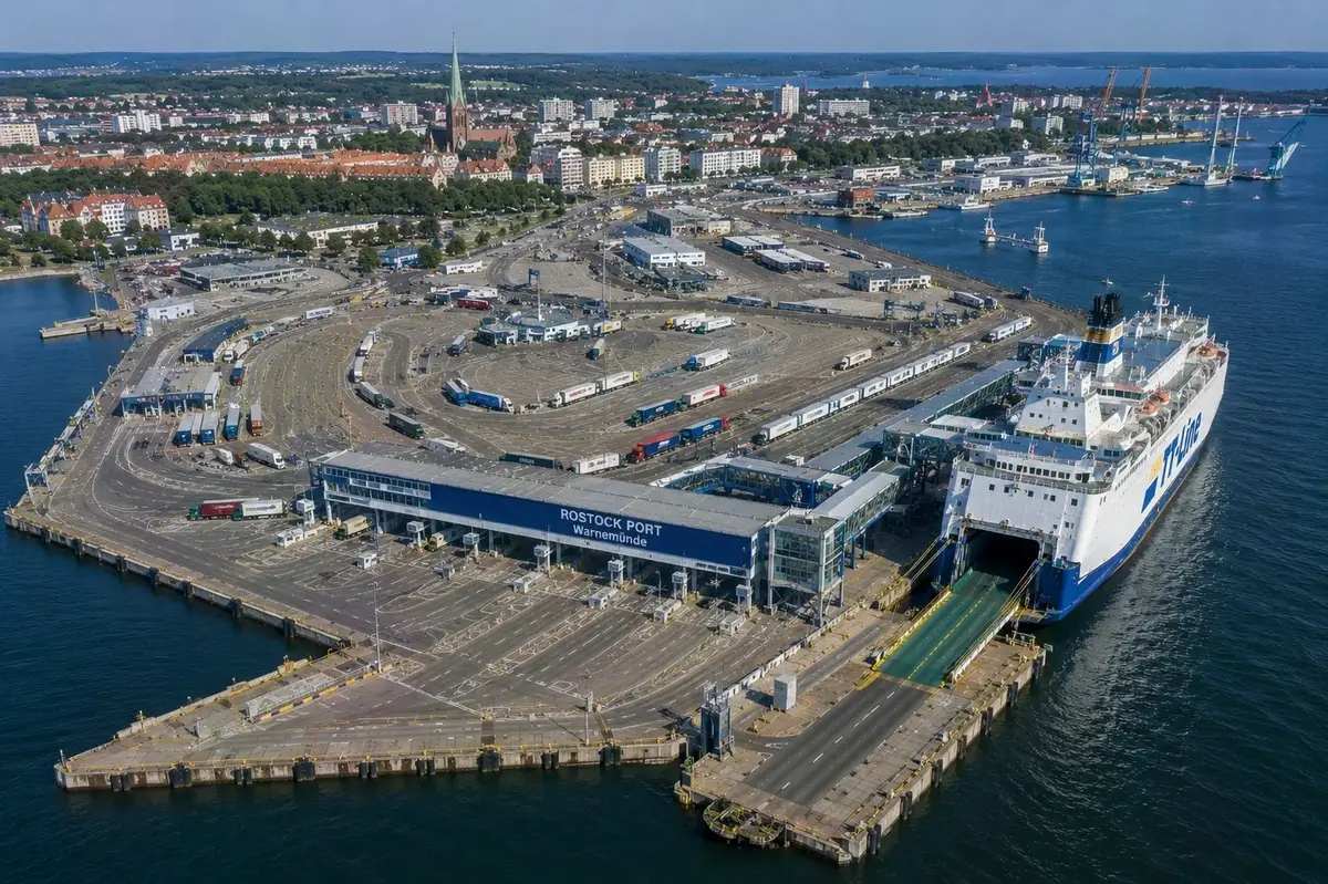 Prom pasażerski i podróż morska: Rostock – Trelleborg