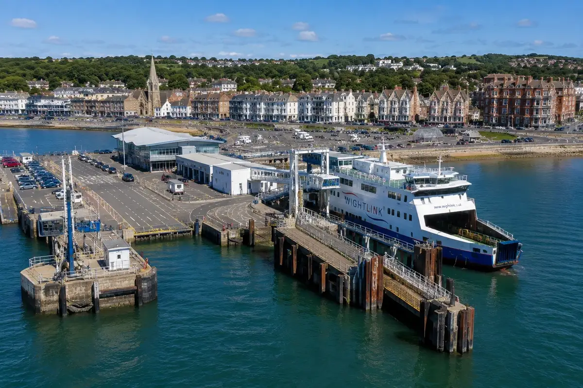 Prom pasażerski i podróż morska: Portsmouth Harbour – Ryde