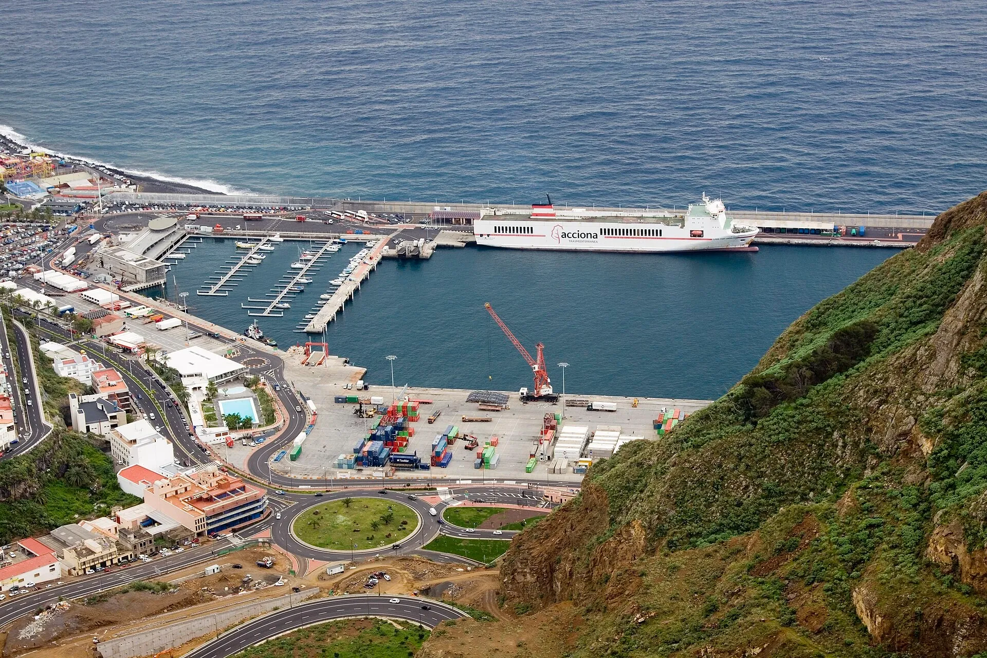 Santa Cruz de La Palma – port i kierunek promowy