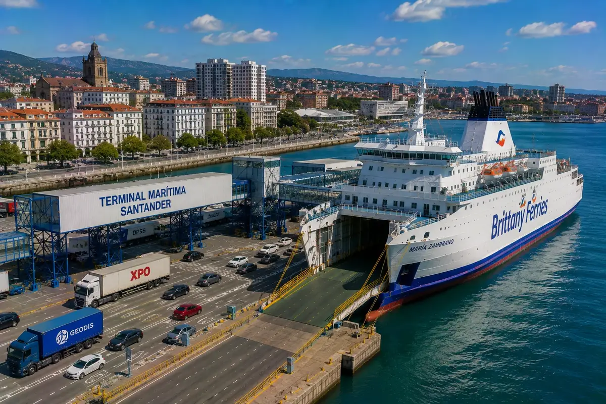 Prom pasażerski i podróż morska: Rosslare – Santander