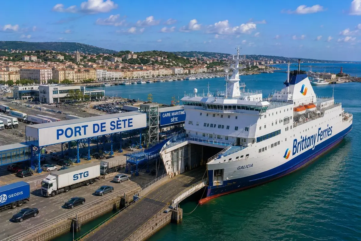Prom pasażerski i podróż morska: Sète – Porto Torres