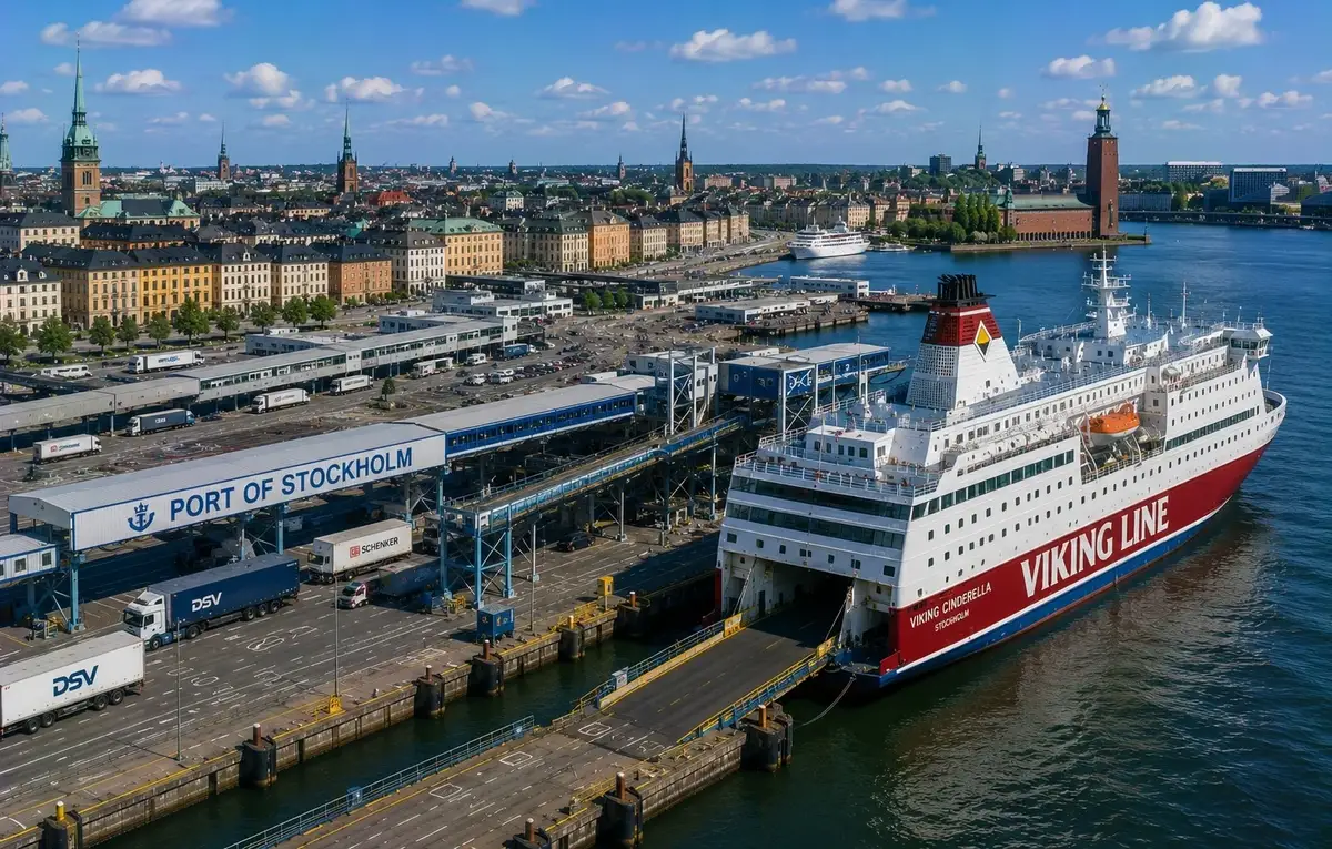 Prom pasażerski i podróż morska: Stockholm – Mariehamn