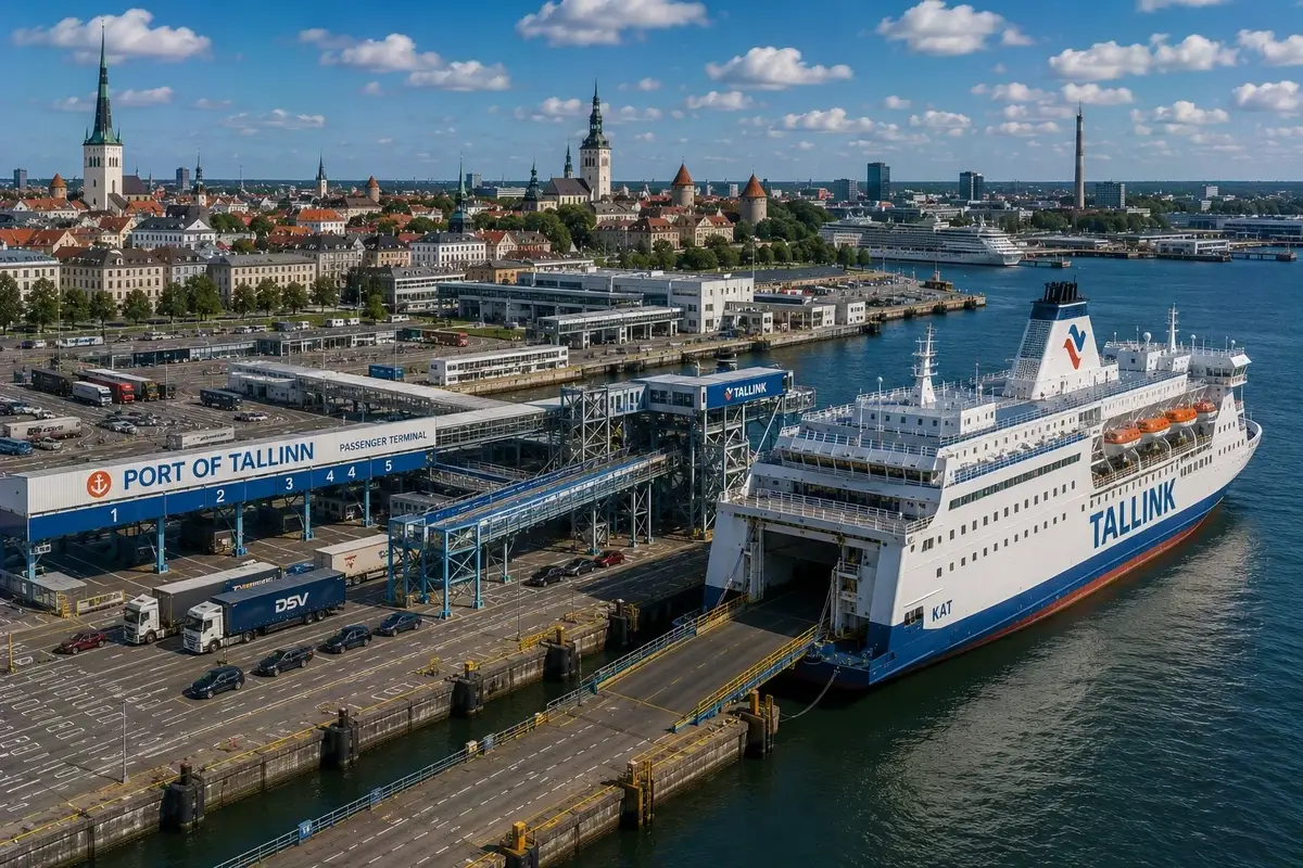 Prom pasażerski i podróż morska: Helsinki – Tallinn