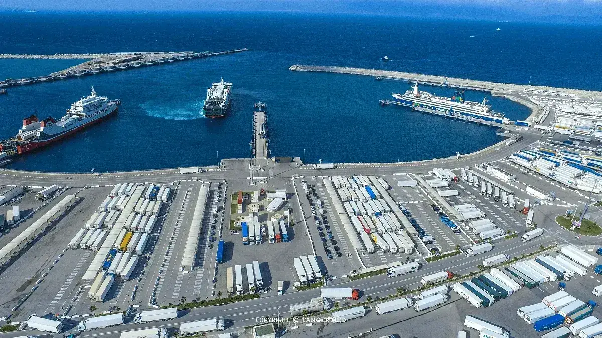 Tangier Med – port i kierunek promowy