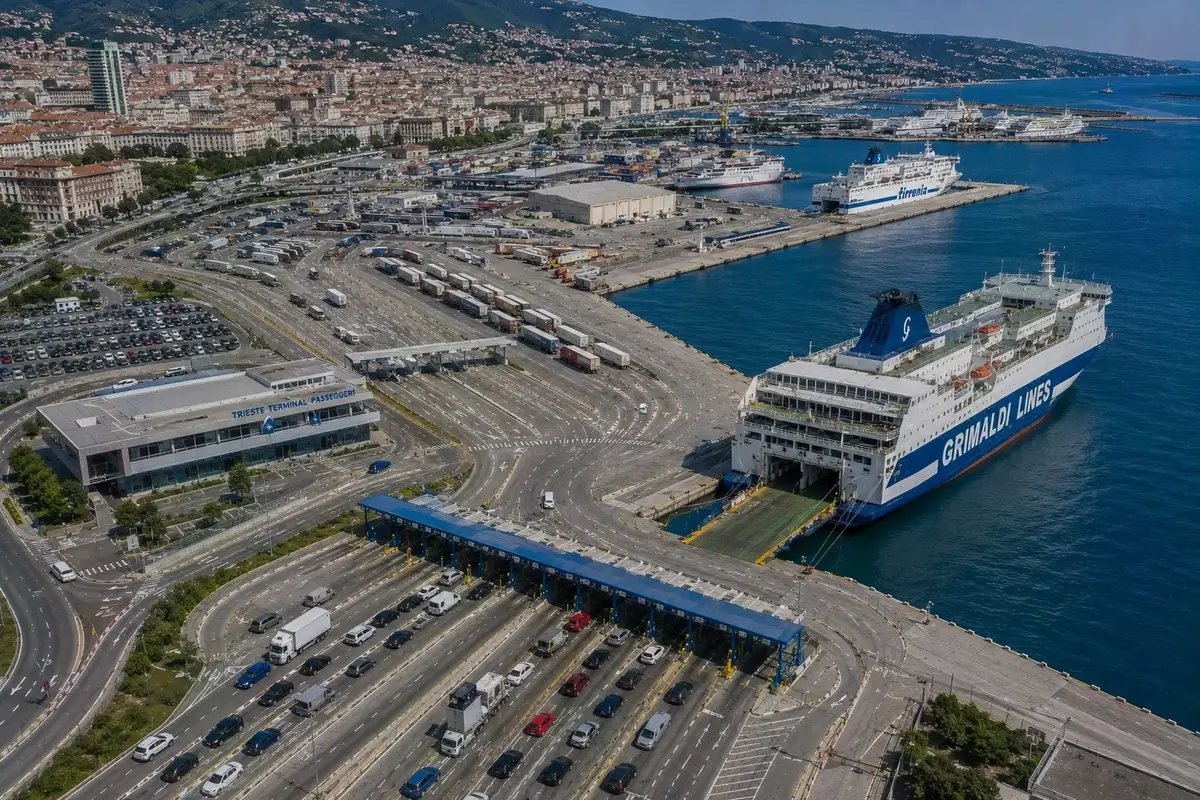Prom pasażerski i podróż morska: Trieste – Durrës