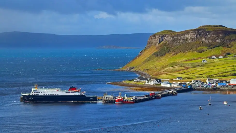 Uig – port i kierunek promowy