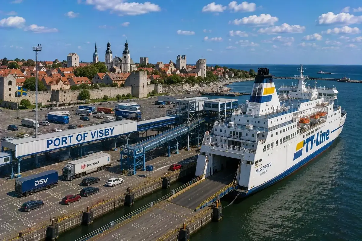 Prom pasażerski i podróż morska: Oskarshamn – Visby