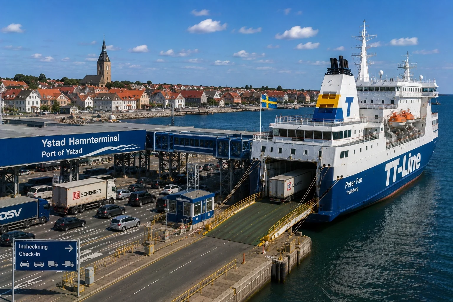 Port promowy Ystad