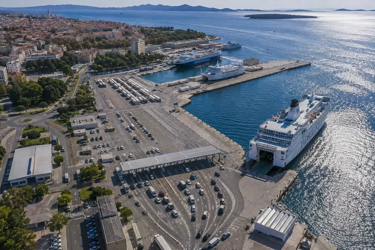 Prom pasażerski i podróż morska: Ancona – Zadar