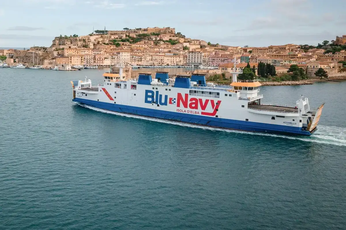Prom pasażerski i podróż morska: Piombino – Portoferraio