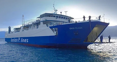 Prom pasażerski i podróż morska: Sami, Kefalonia – Pisaetos, Ithaca
